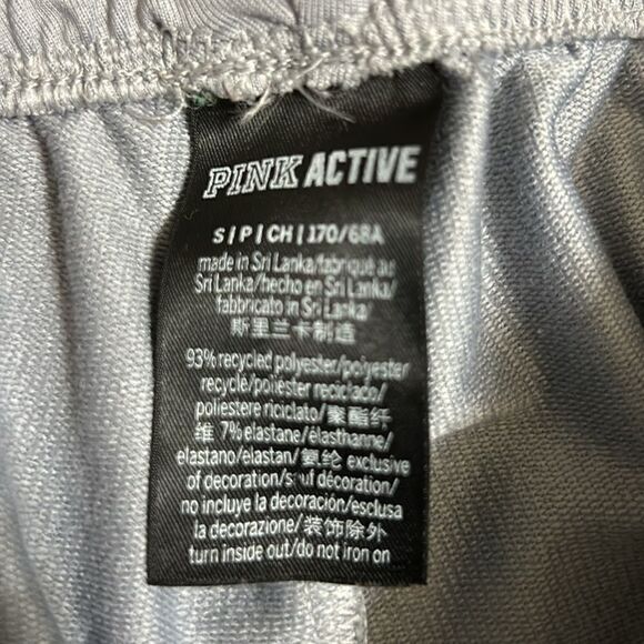 Pink Victoria’s Secret Gray High waist Track Pants(Size Small) - Picture 8 of 10